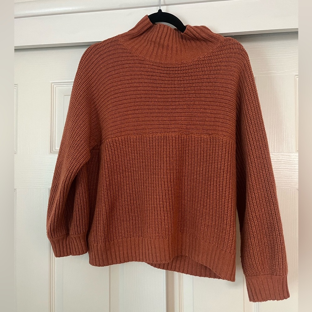 Orange Sweater